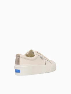 Clearance Keds jump kick duo off wht champagne leather Off White