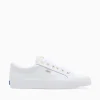 Hot Keds jump kick gold lea White