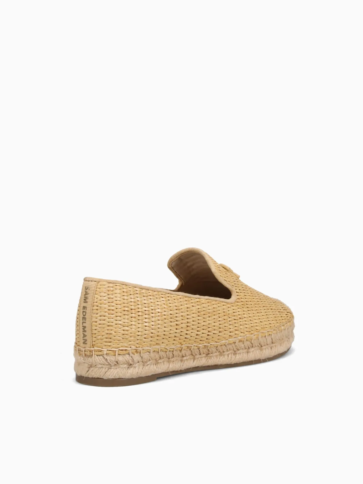 New Sam Edelman kathleen sand raffia Beige