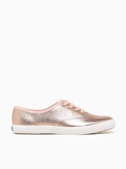 Outlet Keds champion lea lux blush leather Pink