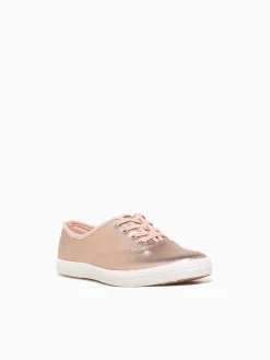 Outlet Keds champion lea lux blush leather Pink