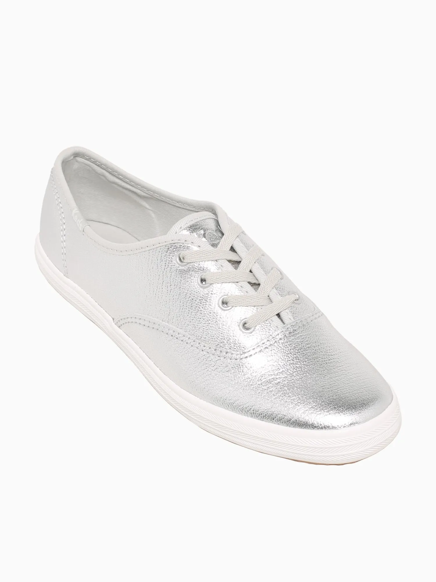 Online Keds champion lea lux leather Silver