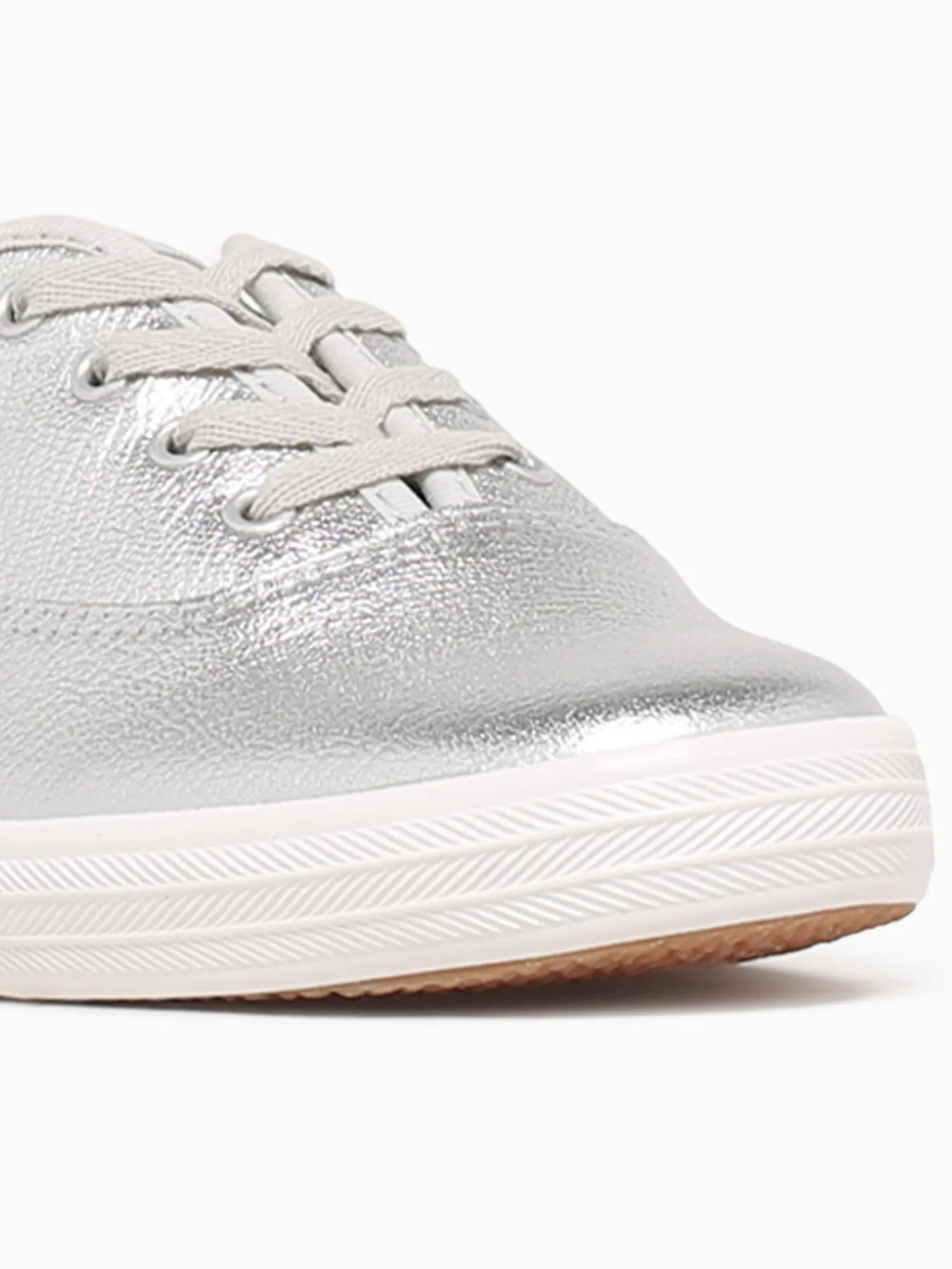 Online Keds champion lea lux leather Silver