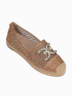 Outlet Sam Edelman khiara cuoio raffia Tan