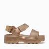 Outlet Melissa kick off sandal metal jelly Gold