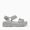 Sale Melissa kick off sandal metal jelly Silver