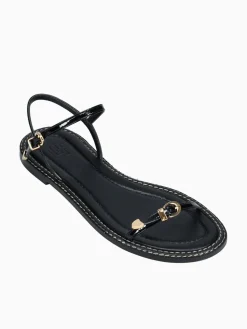New LF kiersten preto verniz show Black