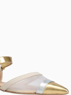 New LF kiki ouro prata offwht cristl velluto Gold