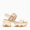 Outlet SOREL kinetic impact slingback honey leather Natural