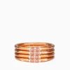 Best BuDhaGirl koi peche all weather bangles (awb) - set of 4 Orange