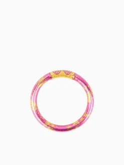 Hot BuDhaGirl koi rose tzubbie all weather bangle (awb) Pink