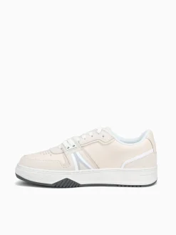 Best Lacoste l001 124 3 offwhite grey leather suede Off White