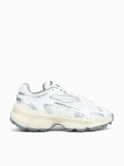 Best Lacoste l 003 2k24 white mesh Grey