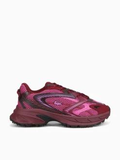 Clearance Lacoste l 003 neo shot burg pnk leather Wine