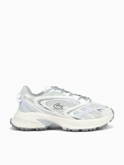 Hot Lacoste l 003 neo shot off wht gry leather Off White