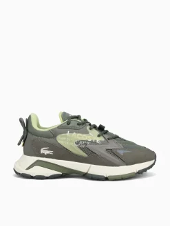 New Lacoste l 003 neo tech khk off wht leather Light Brown