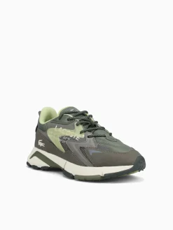 New Lacoste l 003 neo tech khk off wht leather Light Brown