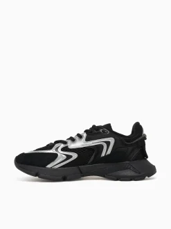 New Lacoste l003 blk wht mesh Black