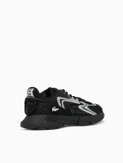 New Lacoste l003 blk wht mesh Black