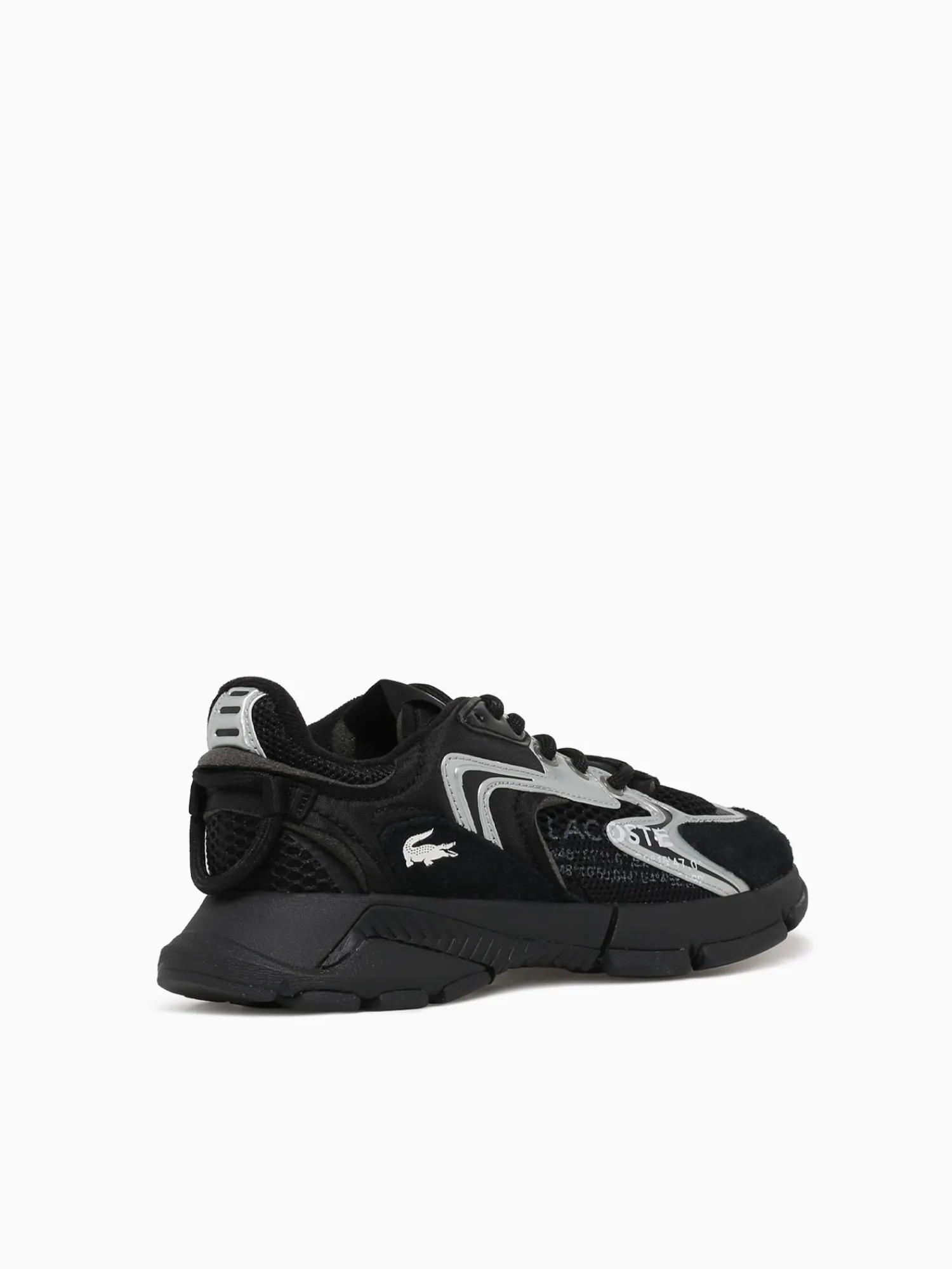 New Lacoste l003 blk wht mesh Black
