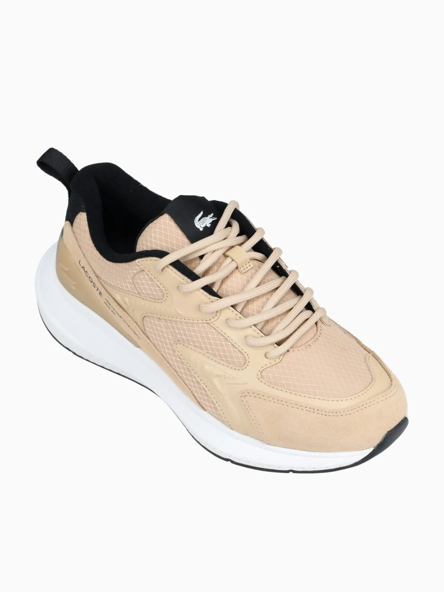 New Lacoste l003 evo 124 lt brw off wht Beige