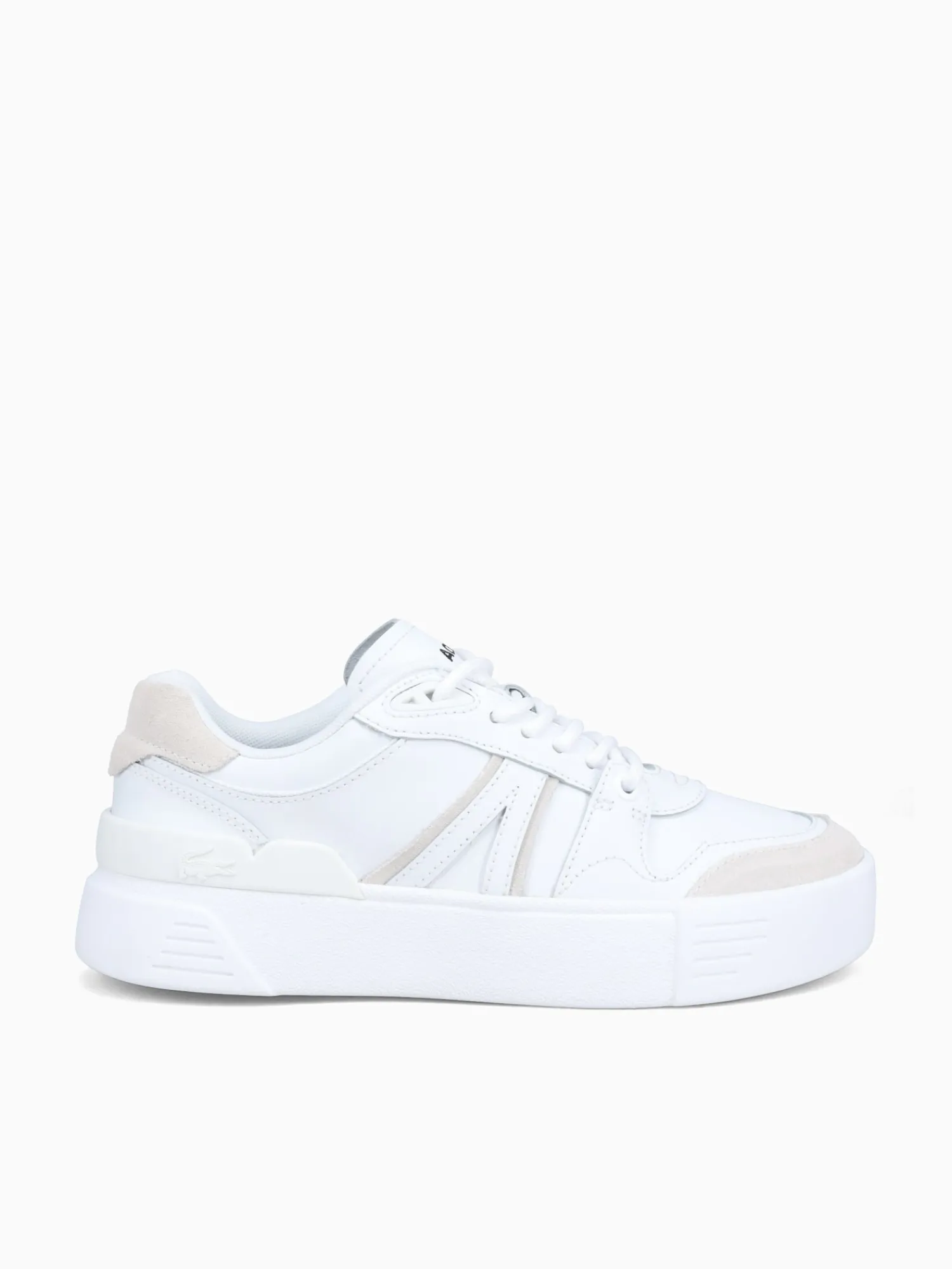 Fashion Lacoste l002 evo 124 white off white White Multi