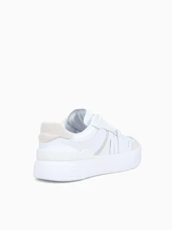 Fashion Lacoste l002 evo 124 white off white White Multi