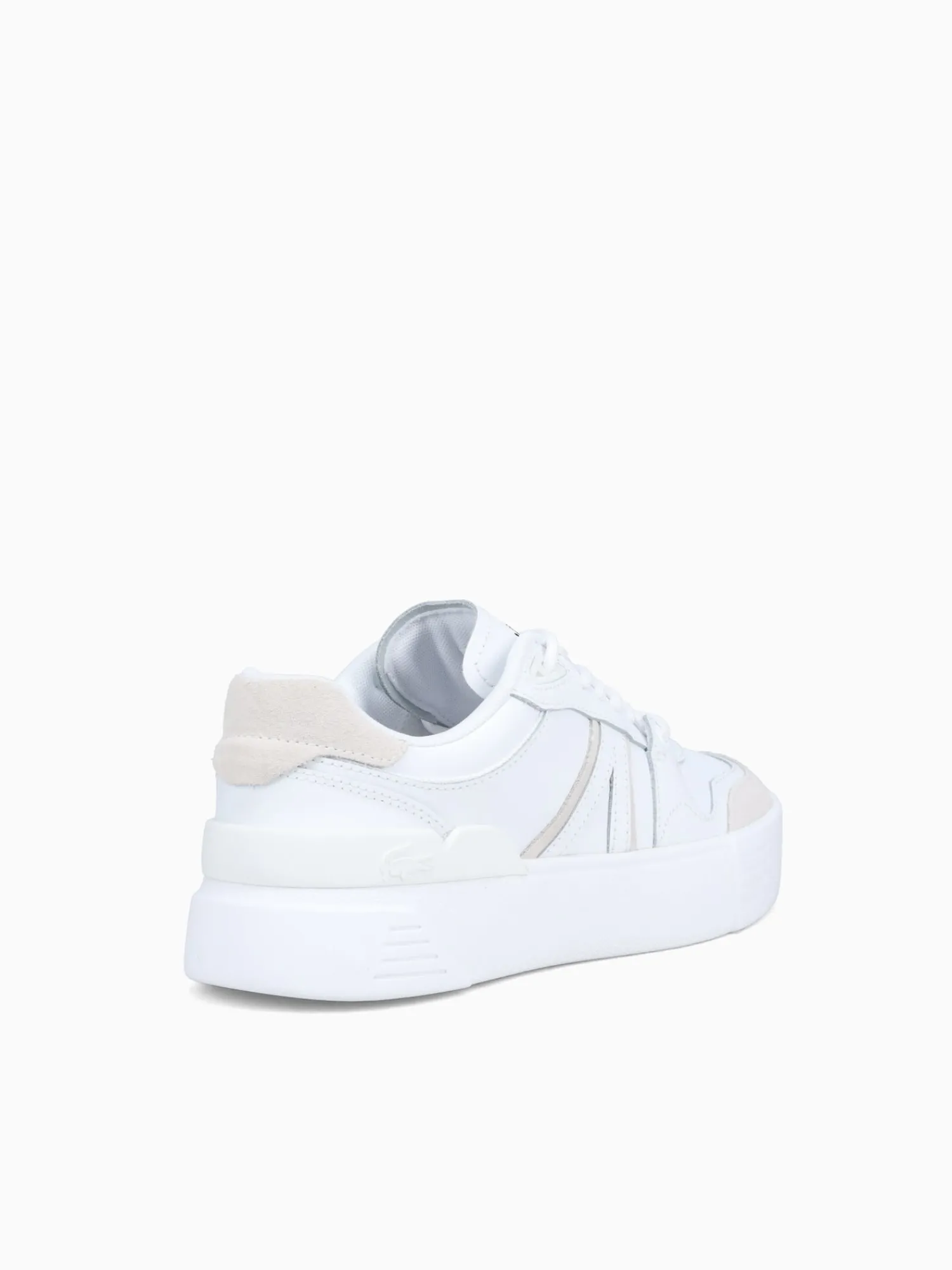 Fashion Lacoste l002 evo 124 white off white White Multi