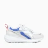 Discount Lacoste l003 evo wht red blu textile suede White