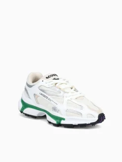 Fashion Lacoste l003 2k24 white green White Multi
