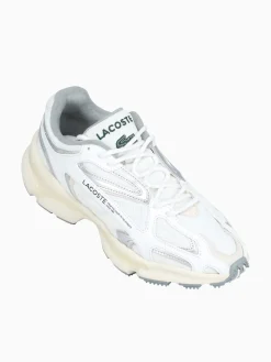 Outlet Lacoste l003 2k24 wht gry textile White