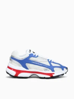 Best Lacoste l003 2k24 wht red blu mesh White Multi