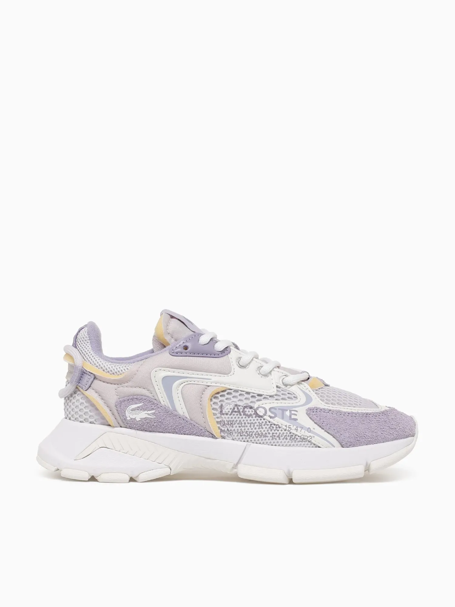 Online Lacoste l003 neo lt purp wht mesh Purple