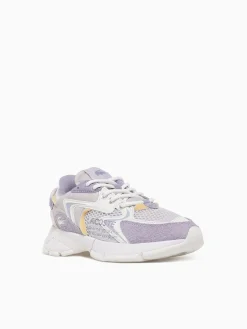 Online Lacoste l003 neo lt purp wht mesh Purple