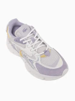 Online Lacoste l003 neo lt purp wht mesh Purple