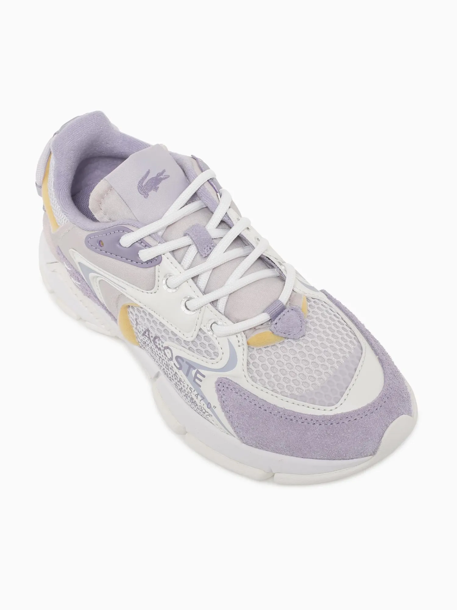 Online Lacoste l003 neo lt purp wht mesh Purple