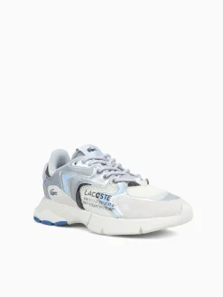 Fashion Lacoste l003 neo lt gry slv textile Light Grey