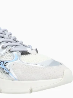 Fashion Lacoste l003 neo lt gry slv textile Light Grey