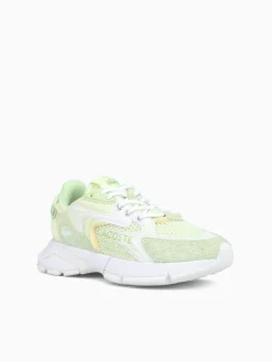 Clearance Lacoste l003 neo ltgrn wht textile Light Green