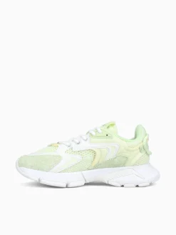 Clearance Lacoste l003 neo ltgrn wht textile Light Green