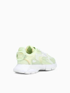 Clearance Lacoste l003 neo ltgrn wht textile Light Green