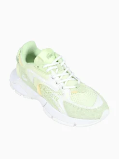 Clearance Lacoste l003 neo ltgrn wht textile Light Green