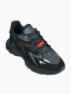 Sale Lacoste l003 neo tech orange textile Black