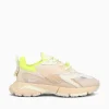 Clearance Lacoste l003 neo tech nat lt ylw textile Natural