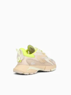 Clearance Lacoste l003 neo tech nat lt ylw textile Natural
