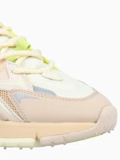 Clearance Lacoste l003 neo tech nat lt ylw textile Natural