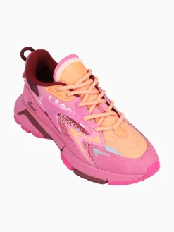 Outlet Lacoste l003 neo tech pnk lt org textile Pink