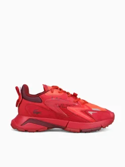 Outlet Lacoste l003 neo tech orange textile Red
