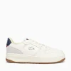 New Lacoste l001 set off wht gum leather Off White