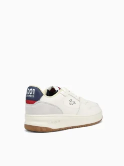 New Lacoste l001 set off wht gum leather Off White